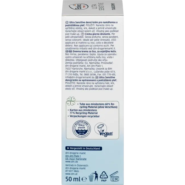 Balea MED Dagcrème Ultra Sensitive 50 ml