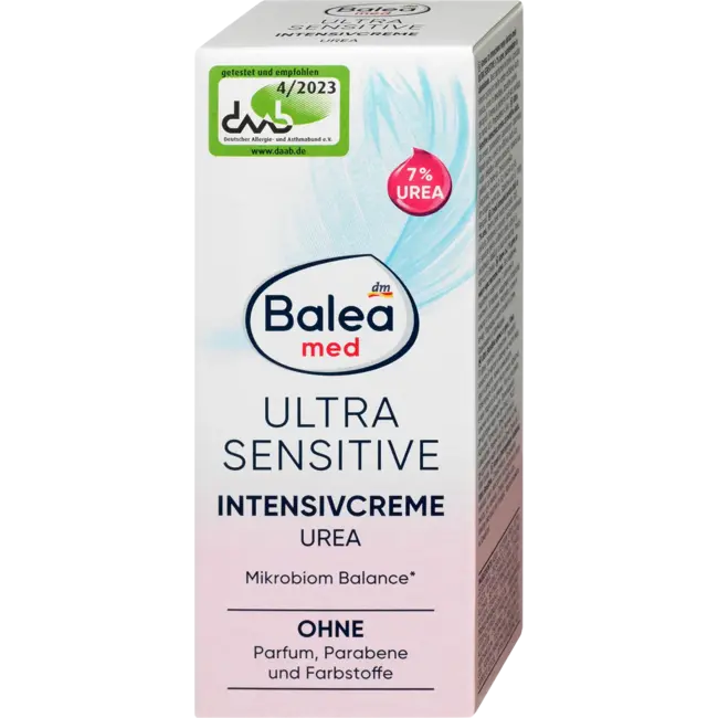 Balea MED Intensieve Crème 7% Ultra Sensitive 50 ml