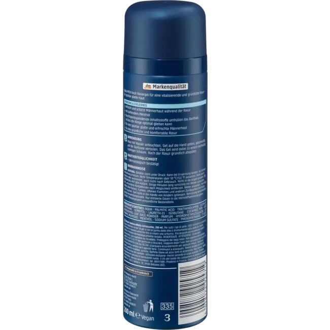 Balea MEN Scheergel Fresh 200 ml