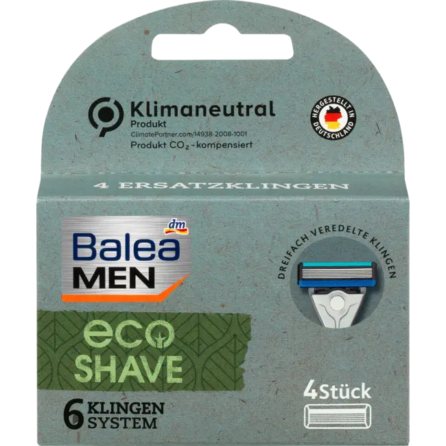 Balea MEN Navul Scheermesjes Eco Shave 4st