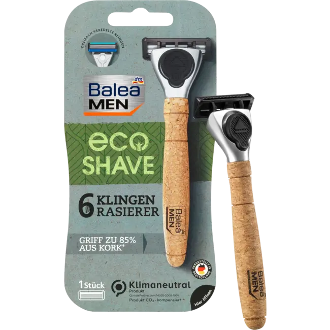 Balea MEN Eco Shave Scheermes 6 Mesjes 1 St
