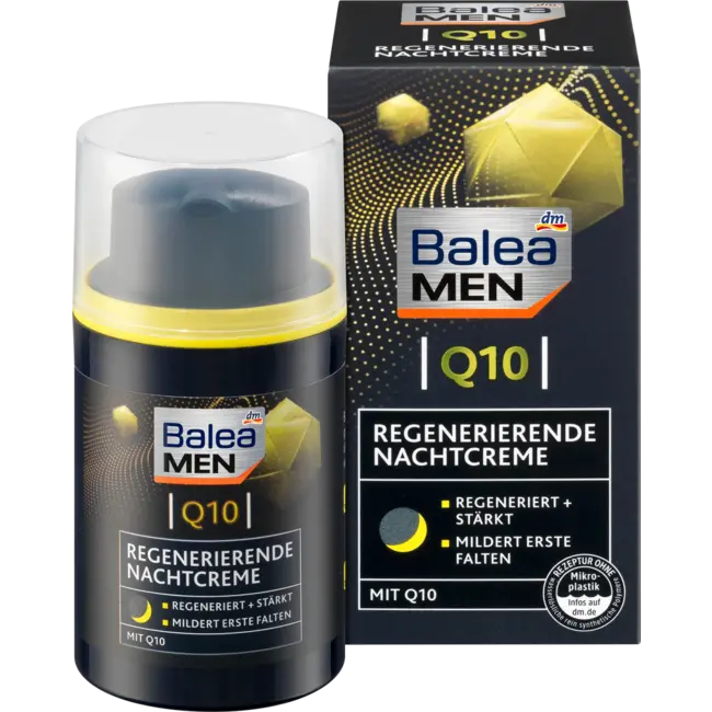 Balea MEN Nachtcrème Q10 Regenererend 50 ml