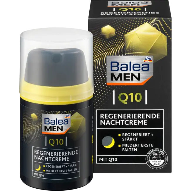 Balea MEN Nachtcrème Q10 Regenererend 50 ml