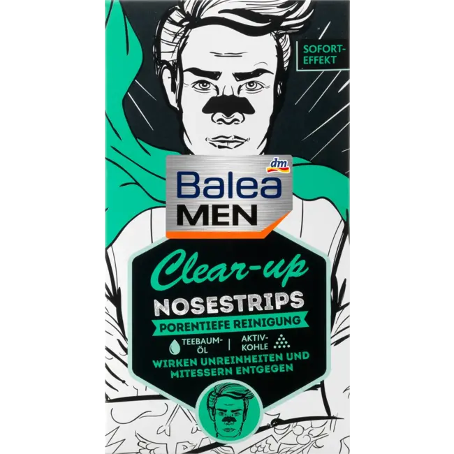 Balea MEN Clear-up Nosestrips 3 St