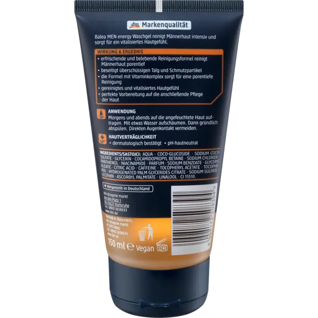 Balea MEN Wasgel Energy 150 ml