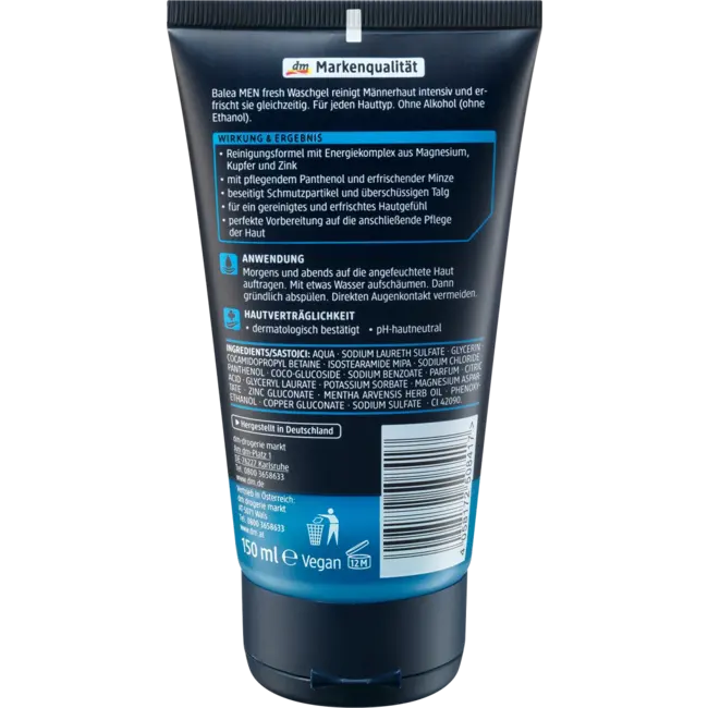 Balea MEN Wasgel Fresh 150 ml