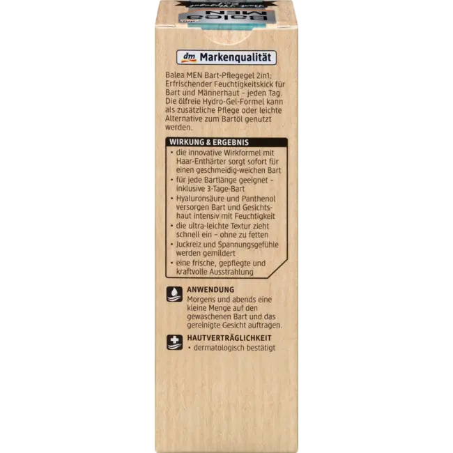 Balea MEN Baardverzorgingsgel 2in1 50 ml