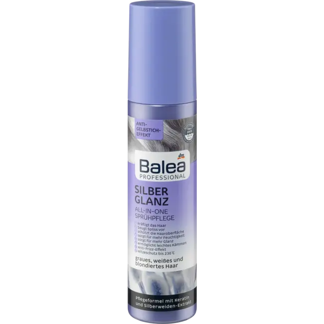 Balea Professional All In One Verzorgende Spray Zilverglans 150 ml