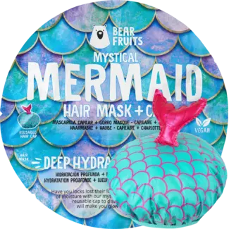 Bear Fruits Bear Fruits Haarmasker Mystical Mermaid Hair Mask + Cap