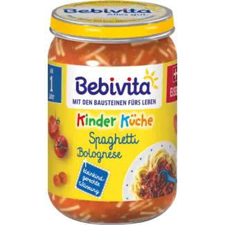 Bebivita Bebivita Menu Spaghetti Bolognese Vanaf 1 Jaar