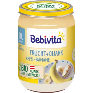 Bebivita Bebivita Fruit & Yoghurt Appel-banaan Kwark, Vanaf De 10e Maand