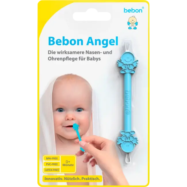 bebon angel Neus- En Oorreiniger, Blauw 1 St