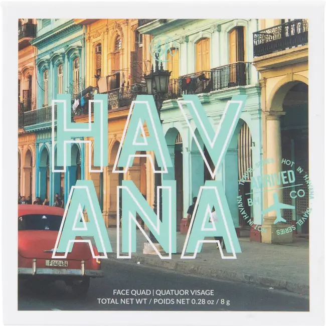 bh cosmetics Blush Palette Hot In Havana Mini Gezicht Quad 8 g