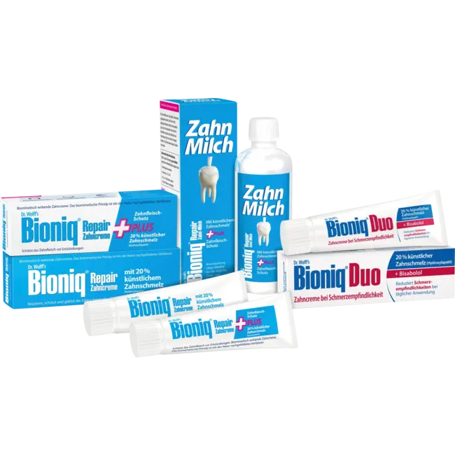 Bioniq® Mondspoeling Repair Tandmelk, Fluoridevrij 400 ml