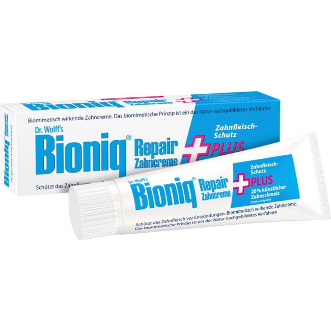 Bioniq® Tandpasta Repair Tandpasta Plus Tandvleesbescherming Fluoridevrij 75 ml