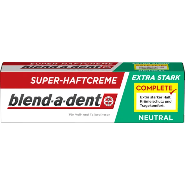 blend-a-dent Hechtcrème Complete Extra Sterk Neutraal 47 g