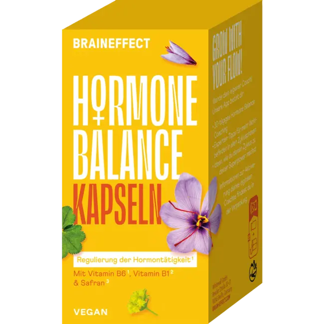 BRAINEFFECT Hormoonbalanscapsule 60 Stuks 53.8 g
