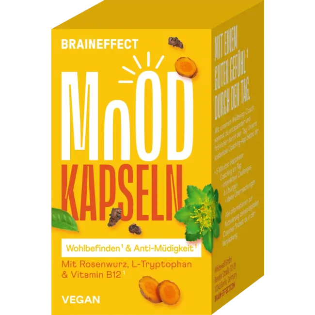 BRAINEFFECT Mood Kapseln 45 Stuks 21.1 g
