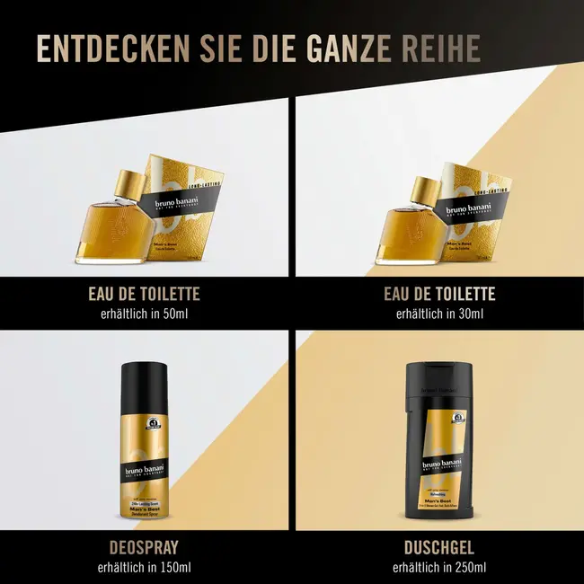 Bruno Banani Deospray Man's Best 150 ml