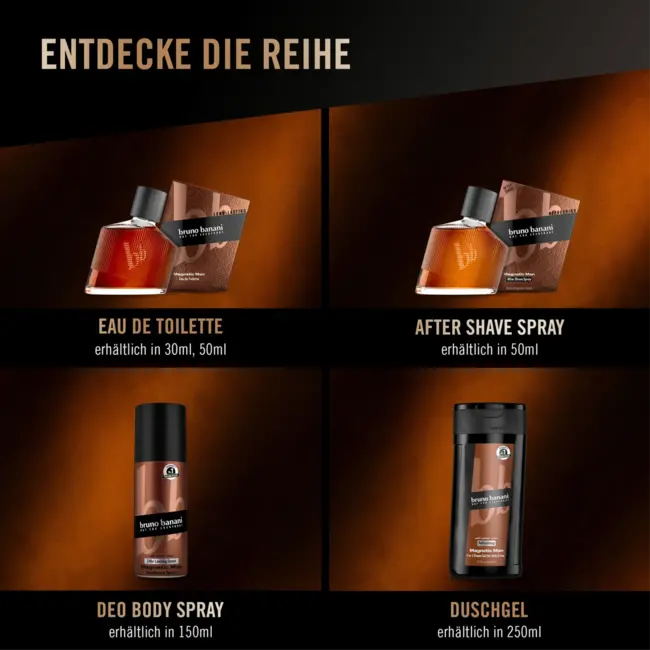 Bruno Banani Duschgel Magnetic Man 3in1 250 ml