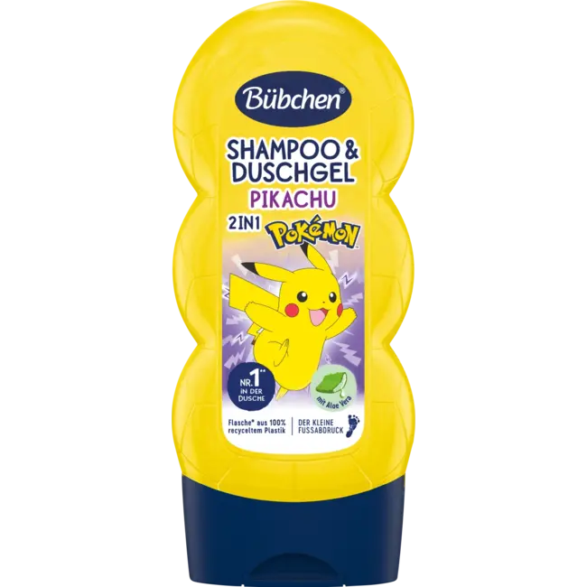 Bübchen Kindershampoo & Douchegel 2in1 Pokémon Pikachu 230 ml