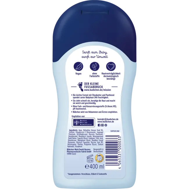 Bübchen Babymelk Sensitiv 400 ml