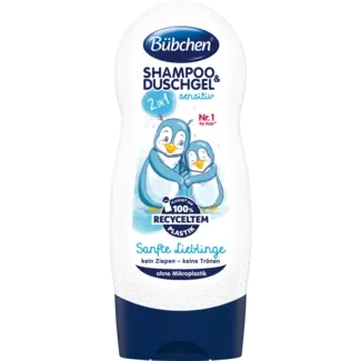 Bübchen Bübchen Kindershampoo & Douchegel 2in1 Zachte Lievelingen Sensitief