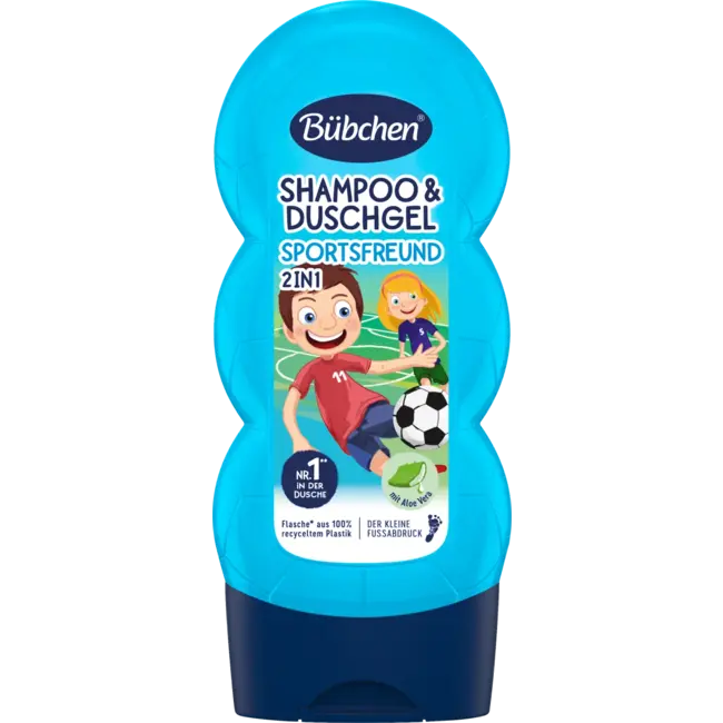 Bübchen Kindershampoo & Douchegel 2in1 Sportliefhebber 230 ml