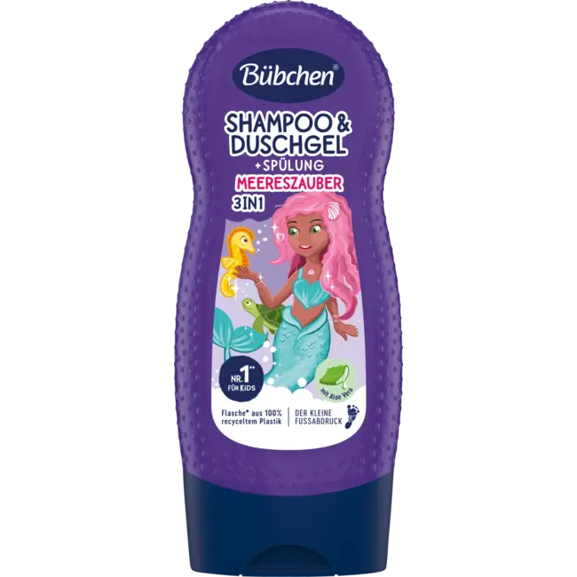 Bübchen Kindershampoo & Douchegel & Conditioner 3-in-1 Zeespiegel 230 ml