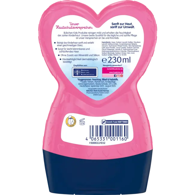 Bübchen Kinderen Shampoo & Conditioner 2in1 Prinses Rosalea 230 ml