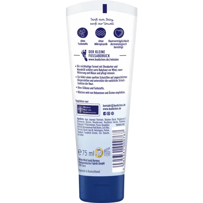 Bübchen Wind & Weer Crème Sensitief 75 ml