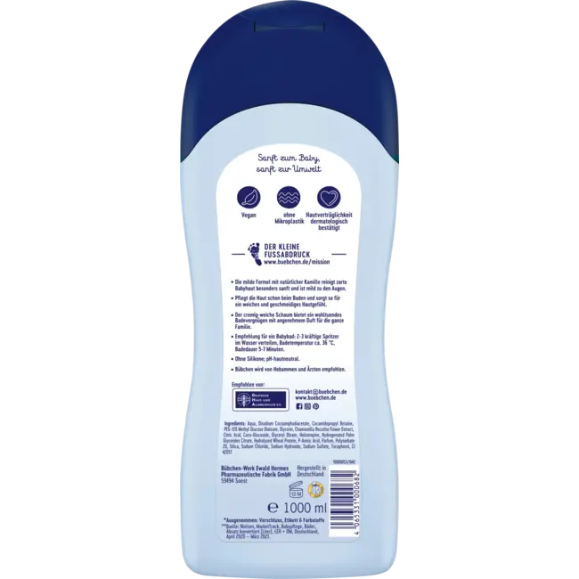 Bübchen Badadditief Babybadje 1 l