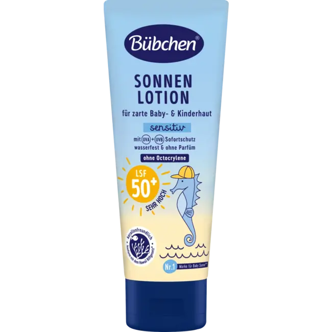 Bübchen Zonnemelk Kids Sensitive SPF 50+, Parfumvrij 100 ml