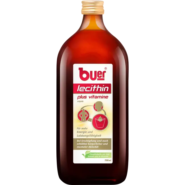 buer Lecithine Plus Vitamine Vloeistof 0.75 l