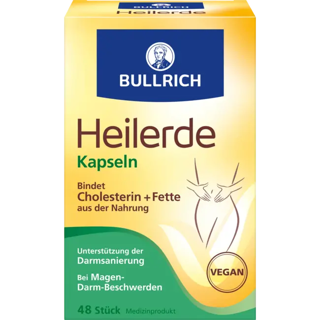 Bullrich Heilerde Kapseln 48 St