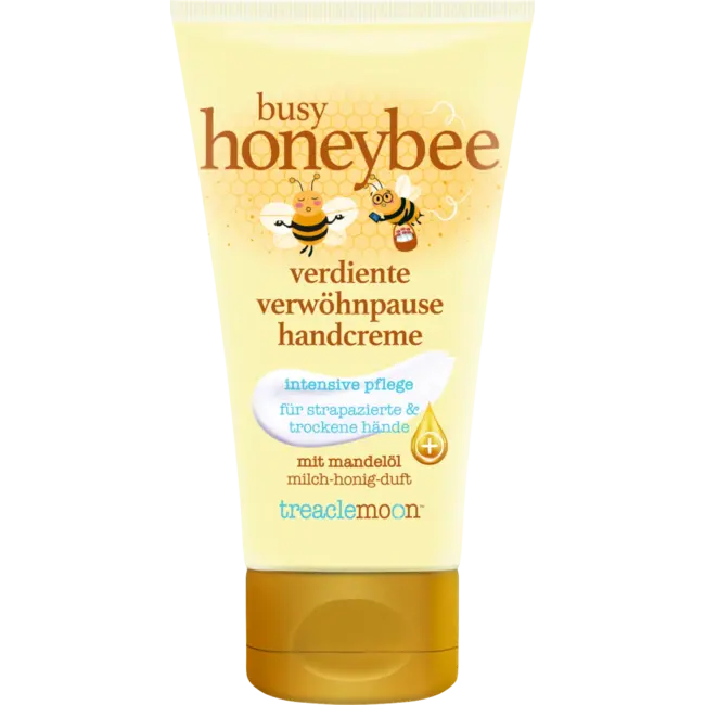 treaclemoon Handcrème Busy Honeybee Met Amandelolie, Intensieve Verzorging 75 ml