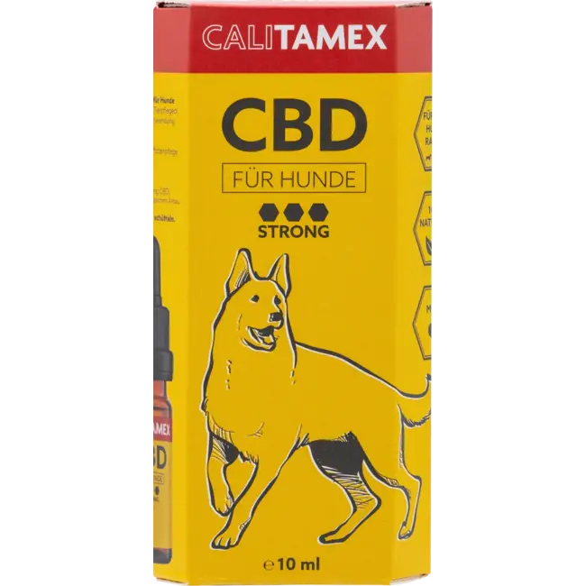 CALITAMEX Cbd-olie Voor Honden, Sterk 10 ml