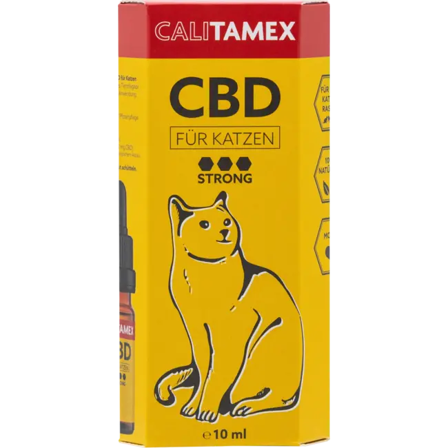 CALITAMEX Cbd-olie Voor Katten, Strong 10 ml