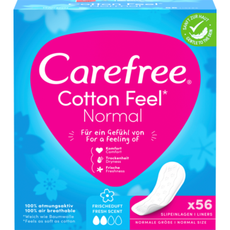Carefree Carefree Inlegkruisjes Cotton Feel Normal Met Frisse Geur