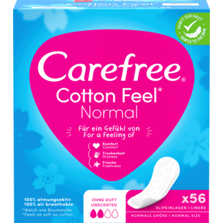 Carefree Carefree Inlegkruisjes Cotton Feel Normal Zonder Geur