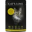 CAT'S LOVE Kattennatvoer Kalfsvlees & Kalkoen In Gelei 85 g