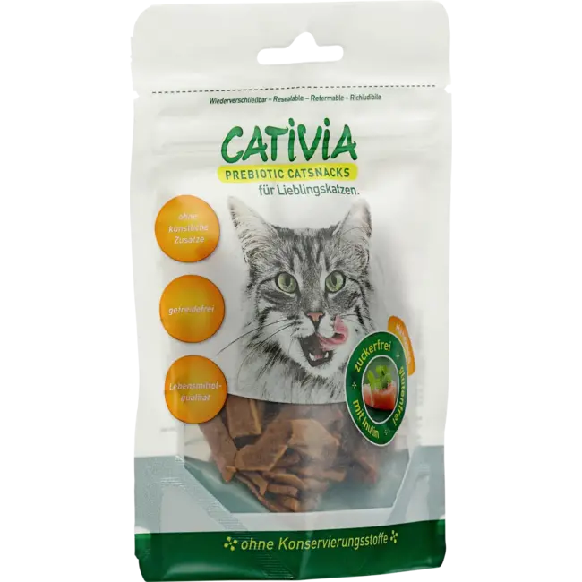 Cativia Kattensnoepjes Met Kip 45 g