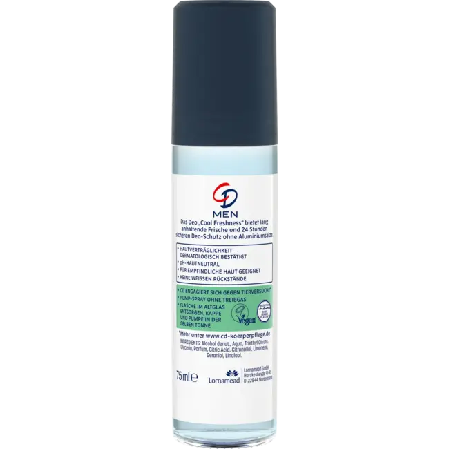 CD Deo Verstuiver Men Cool Freshness 75 ml