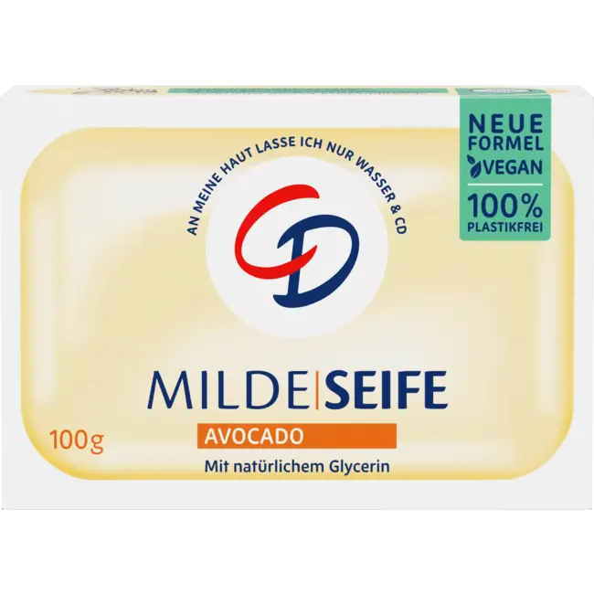 CD Milde Vaste Zeep Avocado 100 g