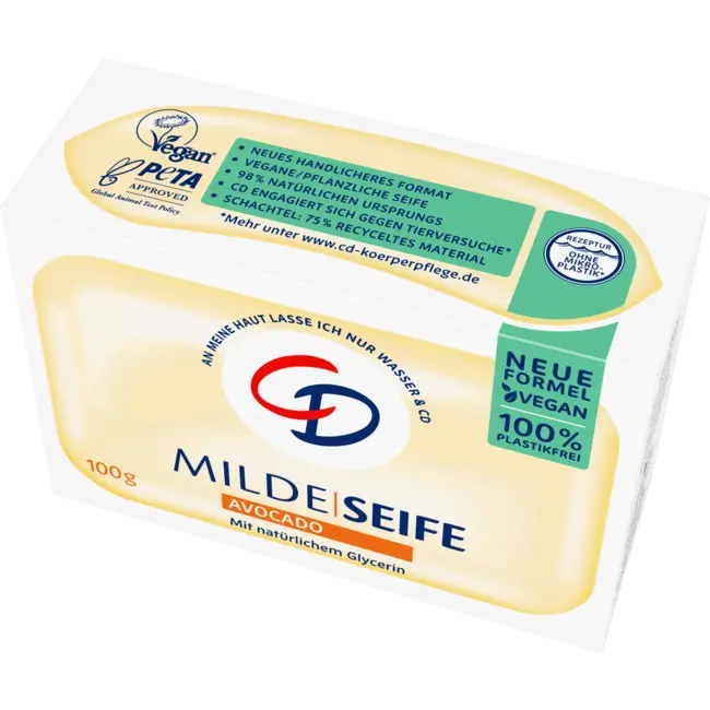 CD Milde Vaste Zeep Avocado 100 g