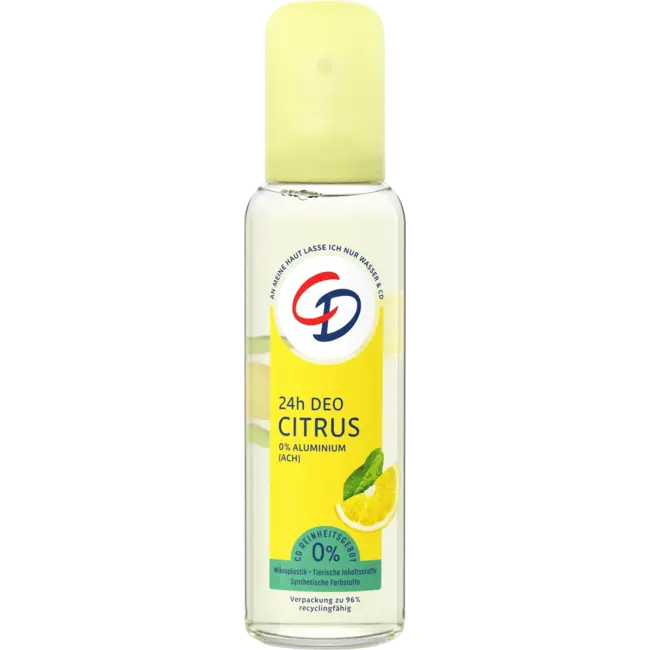 CD Deo Verstuiver Citrus Bio-Citroen 75 ml