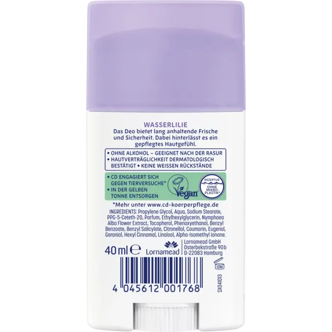 CD Deostick Waterlelie 40 ml