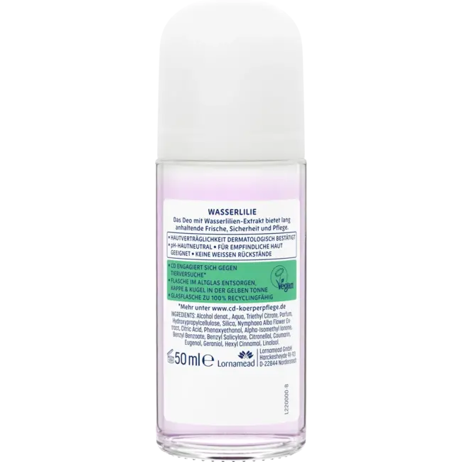 CD Deo Roll-on Waterlelie 24h 50 ml