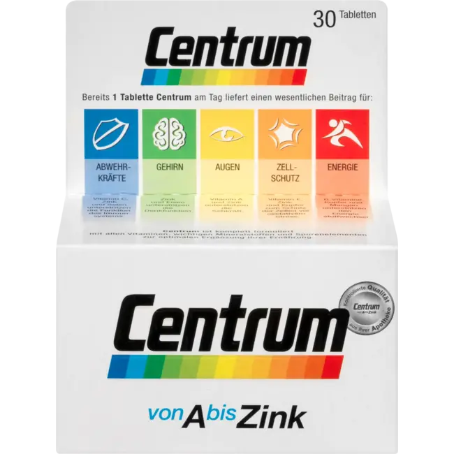 Centrum Centrum A T/m Zink 30 St. 36 g