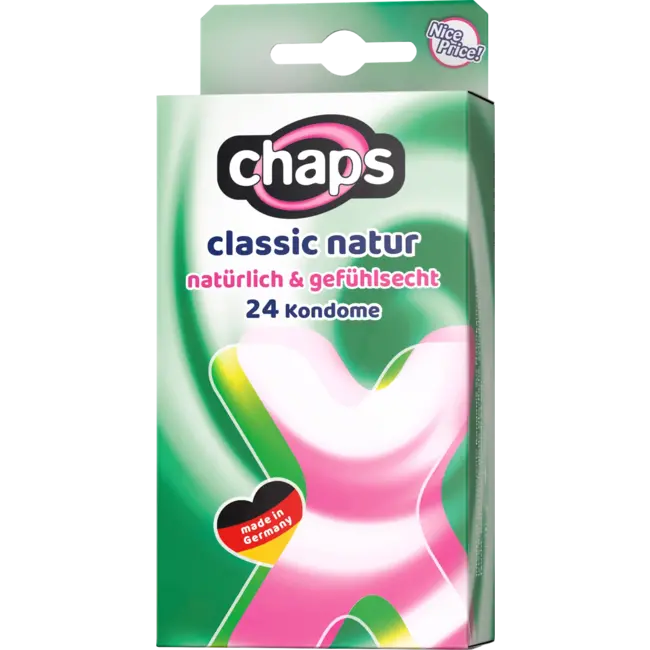 Chaps Condooms Classic Nature Breedte 52mm 24st